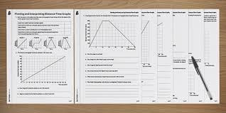 Also, a quick starter activity to get pupils to use their initiative when analysing d/t graphs. Distance Time Graph Worksheet With Answer Key Math Twinkl