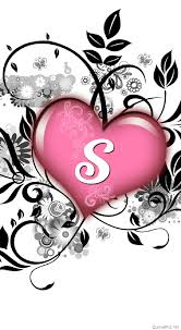 Png transparent design letter s in 3d bold silver orange colour. Love S Letter Wallpapers Wallpaper Cave