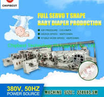 Automatic Baby Diaper Making Machine with CE Certification Disposable Semi Automatic Baby Adult Diaper & Women Sanitary Napkin Making and Packing Machine