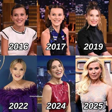 Millie Bobby Brown over the years 😍❤️