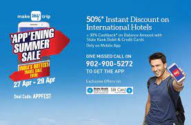 It started its travel business for the indians living in the usa. 50 Instant Discount On International Hotels 30 Cashback With Sbi Cards Only On App At Makemytrip Deals4india In International Hotels Cashback Hotel