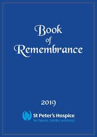 Book of Remembrance 2019 by St Peter's Hospice