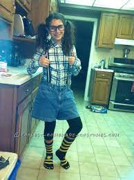 Last Minute Homemade Nerd Costume Girl Nerd Costume Nerd Costume Nerd Outfits