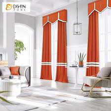 These products create modern huge and lagom styles and. Valance And Blackout Curtain Sheer Window Curtain For Living Room Dihinhome Home Textile
