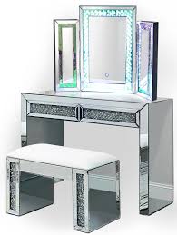 53.1cm h x 17.3cm h x 29.5cm w x 14.3cm w x 15.7cm d x 10.8cm d Makeup Vanity Set With Mirror Makeupview Co