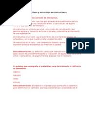 Te lo pasarás en grande y a la vez sufrirás de lo lindo mientras disparas a los enemigos en el después de llegar hasta el helicóptero y salir vivo, tendrás que seguir atropellando zombies a diestro y siniestro. Ejemplos De Instrucciones Con Adjetivos Y Adverbios