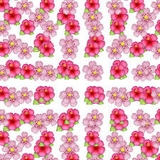 It is used in its direct meaning in the. Pink Flower Emoji Wallpaper