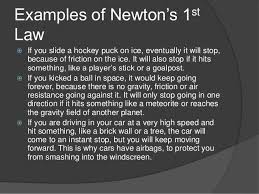 Image Result For Examples Of Newtons First Law Newtons First Law Newtons Laws Of Motion Newtons Laws