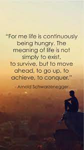 The Meaning Of Life Is Not To Exist But To Go Up And Conquer Repin This To Your Own Inspiration Boar Resilience Quotes Motivational Quotes For Success Quotes