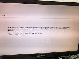 Today i did a bit more of the reading one should do before enabling developer mode and realized i don't. The Device Owner Has Disabled Developer Mode Chromebook Community