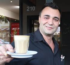 Suspended coffee makes winter warmer