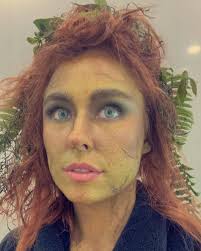 My look for “Percy Jackson and the Olympians”. The makeup team worked so  hard only for me to never get used. I will say that it is a very specific  bonding experience