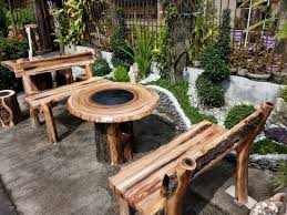 Garden Set Bench Type Garden Set Cement Garden Decor