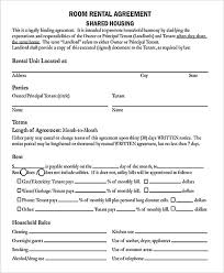 The monthly rental payable by the tenant to the landlord shall be an amount of. Room Rental Agreement Pdf Free Download Room Rental Agreement Rental Agreement Templates Rental