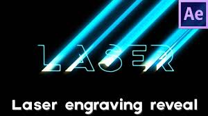 Burning Laser Engraving Logo Text Reveal After Effects Tutorial After Effect Tutorial After Effects Motion Graphics Tutorial