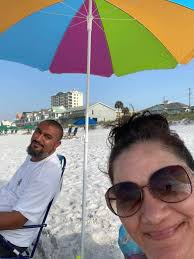 Pompano Beach couple photography with puppy