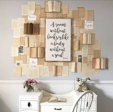 Would You Put Book Pages On Your Wall This Decor Trend Has People Seriously Divided Book Decor Book Wall Diy Book