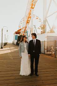 Santa Monica Pier And Beach Wedding Photos Santa Monica Wedding Beach Wedding Photos Beverly Hills Wedding