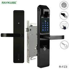 Kunci pintu elektronik digital untuk keamanan rumah. Kunci Pintu Elektronik Electronic Door Lock Fingerprint Pin Card Rfid Shopee Indonesia