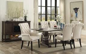 Parkins Rustic Espresso 8 Piece Rectangular Dining Table Set Rectangular Dining Table Dining Table Setting Rectangular Dining Room Set