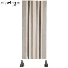Gray Cream Striped Table Runner Striped Table Runner Striped Table Sewing Special