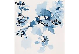 Jen Garrido Indigo Rock Ix Art Abstract Abstract Watercolor