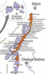 Les Vins De Bourgogne Carte Des Vins Vin De Bourgogne Vins