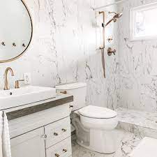 Check spelling or type a new query. We Are Mesmerized By This Floor To Ceiling Tile Design Interiordesign Bathroomtile Design By Bathroom Tile Designs Round Mirror Bathroom Bathroom Flooring