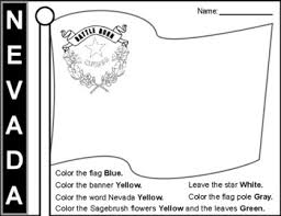 Free nevada flag downloads including pictures in gif, jpg, and png formats in small, medium, and large sizes. Nevada State Flag Coloring Page By Fabulous Vegas Firsties Tpt