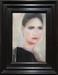 woman Painting by Nadia Skordopoulou