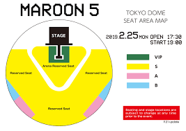 Maroon 5 Tokyo Dome Show 2019 Japanconcerttickets Com