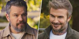 David Beckham and Matt Damon Are Twin Brothers in Super Bowl Ad: EXCLUSIVE
