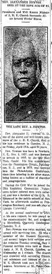 Rev Alexander Herritage Newton (1837-1921)