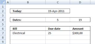 How to calculate networkdays function in excel? Bill Reminder In Excel