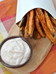 1 large sweet potato, peeled and cut into thick sticks. Sweet Potato Fries Shugary Sweets