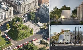 Critics take aim at new oxford street viewing platform aimed . Council Chiefs Plan To Coax Visitors Back To West End This Summer With 82ft High Hill Daily Mail Online