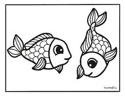 Jan 28, 2021 · preschoolers might also enjoy coloring the pictures of cars, spiders, or fish! Fish Coloring Pages 30 Printable Sheets Easy Peasy And Fun