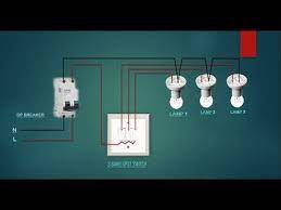 When you use your finger or even the actual circuit together with your eyes, it may be easy to mistrace the circuit. Electrical House Wiring 3 Gang Switch Wiring Diagram Youtube House Wiring Home Electrical Wiring Light Switch Wiring