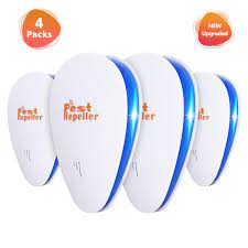Best solar ultrasonic pest repeller reviews. Civpower Ultrasonic Pest Repeller Electronic Pest Repellent Indoor Pest Reject Plug In Pest Defender For Insects Mice Ant Mosquito Spider Rodent Roach 4 Packs Amazon In Garden Outdoors