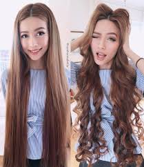 When I Wear My Hair Straight I Sometimes Forget That I Am Indeed 24 Years Old What Do You Prefer On Me Long Hair Styles Really Long Hair Beautiful Long Hair
