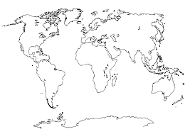 Weltkarte kontinente weltkarte umriss geographie karte. Weltkarte Umrisse Einfach Zum Ausdrucken Cute766