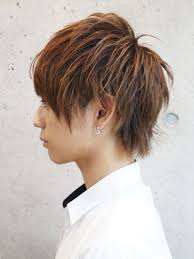 ナチュラルショートウルフ メンズ ビューティーboxヘアカタログ ヘアカット メンズ ヘアスタイル ヘアスタイリング