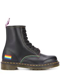 The only thing tougher than a docs boot is the person wearing it. Shop Black Dr Martens 1460 Pride Army Boots With Express Delivery Farfetch