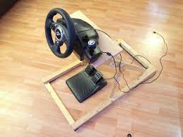 This Is A Blog To Show You How To Make An Awesome Wheel Stand I Made It Ages Ago So I Might Miss Racing Chair Game Room Furniture Wooden Dining Room