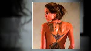 Mar 13, 2017 · angelina jolie will always have tattoos to commemorate her relationship with brad pitt. Angelina Jolie Tattoos Youtube