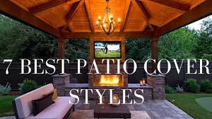 White patio cover provides protection for large gatherings and doubles as a car port. Best Outdoor Patio Covers Top 7 Design Ideas Youtube