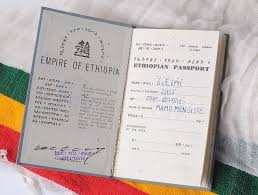 Send us a suitable photo and pay through paypal using the online order form on the. Rare Used Vintage Void Haile Selassie Era Travel Passport Ethiopia