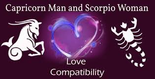 capricorn man and scorpio woman love compatibility