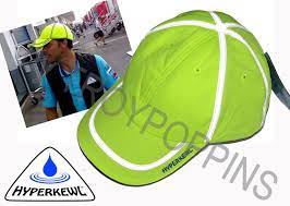 1 Headwear Hyperkewl 6595 Cooling Baseball Cap Hat Hi Viz Lime Gear Reflective Hats Caps Hats Headwear
