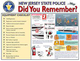 Check spelling or type a new query. Marine Services Did You Remember Equipment Checklist New Jersey State Police